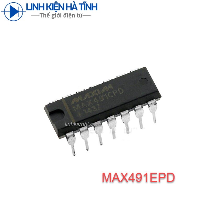 IC Truyền thông MAX491EPD MAX491 DIP-14 mới chính hãng 100%