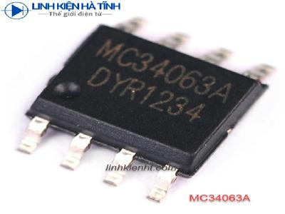 [10 CON] IC NGUỒN MC34063 DÁN MC34063A SOP-8 CHÍNH HÃNG