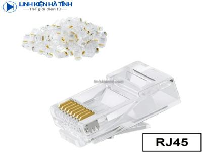 RJ45 8P8C Đầu bấm cáp mạng  RJ45 8P8C Đầu bấm cáp mạng