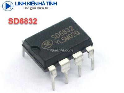 IC NGUỒN SD6832 6832 DIP-8 MỚI CHÍNH HÃNG IC NGUỒN SD6832 6832 DIP-8 MỚI CHÍNH HÃNG