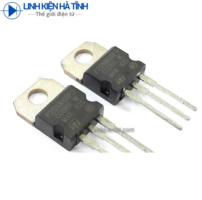 MOSFET N-CHANNEL STP20NM60 P20NM60 20NM60 20N60C3 20N60 tháo máy