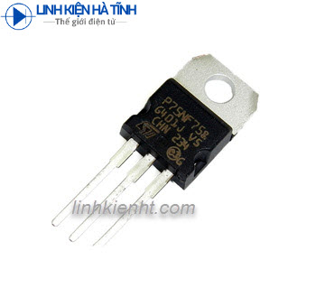 MOSFET N-Channel P75NF75 75N75 75NF75 TO-220 75A 75V - BI15
