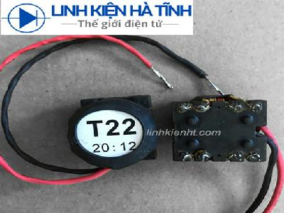 Biến áp chia xung máy hàn 20:12