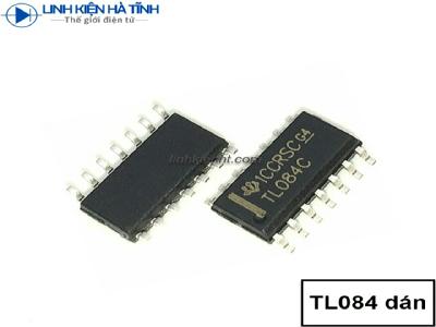 TL084CN TL084 084 SOP-14 Opam - Khuếch Đại Thuật Toán Dán  TL084CN TL084 084 SOP-14 Opam - Khuếch Đại Thuật Toán Dán
