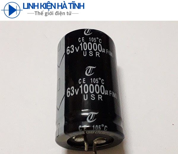 TỤ 10000UF63V 10000UF 63V CHẤT LƯỢNG 30X50MM