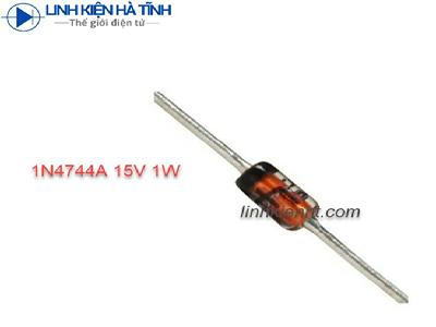 DIODE ZENER 1N4744A 15V 1W (10 CON) DIODE ZENER 1N4744A 15V 1W (10 CON)