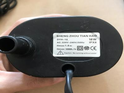 Bơm quạt hơi nước bơm quạt điều hòa bơm bể cá 18W 220V