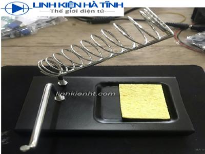 Đế gác mỏ hàn (tặng kèm bọt biển + nhựa thông)  Đế gác mỏ hàn (tặng kèm bọt biển + nhựa thông)