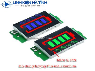Bảng hiển thị đồng hồ đo dung lượng pin lithium Bảng hiển thị đồng hồ đo dung lượng pin lithium