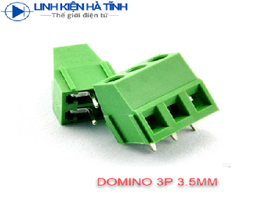 Cầu Đấu dây Domino CON 3 KF128-3P 3.5mm Cầu Đấu dây Domino CON 3 KF128-3P 3.5mm
