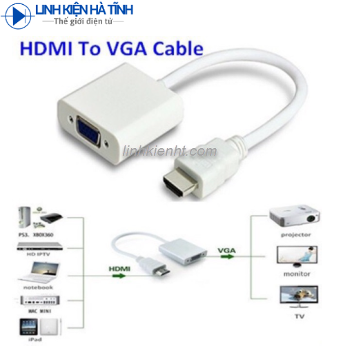 CÁP CHUYỂN ĐỔI HDMI SANG VGA