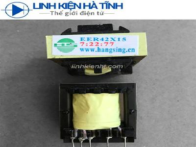  EER42x15 7:22:77 Biến áp cao áp máy hàn Tig