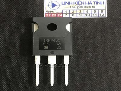 Mosfet IRFP460PBF IRFP460 460 500V 20A TO-247 mới chính hãng 100% Mosfet IRFP460PBF IRFP460 460 500V 20A TO-247 mới chính hãng 100%
