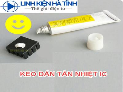 KEO DẪN NHIỆT SILICONE KEO DÁN TẢN NHIỆT HỘP 5GR KEO DẪN NHIỆT SILICONE KEO DÁN TẢN NHIỆT HỘP 5GR