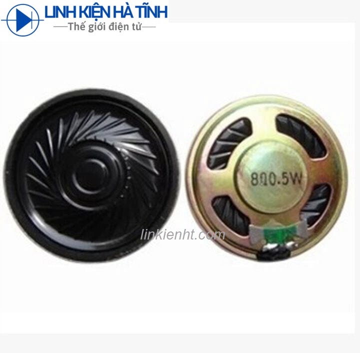 LOA NHỎ 8ohm 0,5W 0,5W 8R 0.5W đường kính 4CM