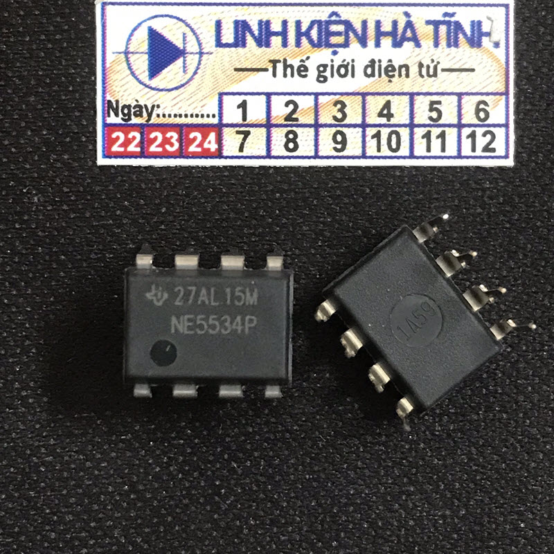 NE5534P NE5534 IC KHUẾCH ĐẠI ÂM THANH NHẬP KHẨU