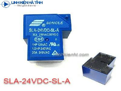 Songle Relay SLA- 24VDC-SL-A 4 chân 30A Songle Relay SLA- 24VDC-SL-A 4 chân 30A