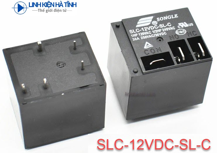 RELAY RƠ LE SONGLE SLC-12VDC-SL-C 5 CHÂN