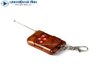 REMOTE HỌC LỆNH 433MHZ VỎ GỖ REMOTE HỌC LỆNH 433MHZ VỎ GỖ
