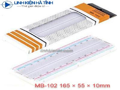 Testboard cắm đa năng MB102 MB-102 (165x55mm) Testboard cắm đa năng MB102 MB-102 (165x55mm)
