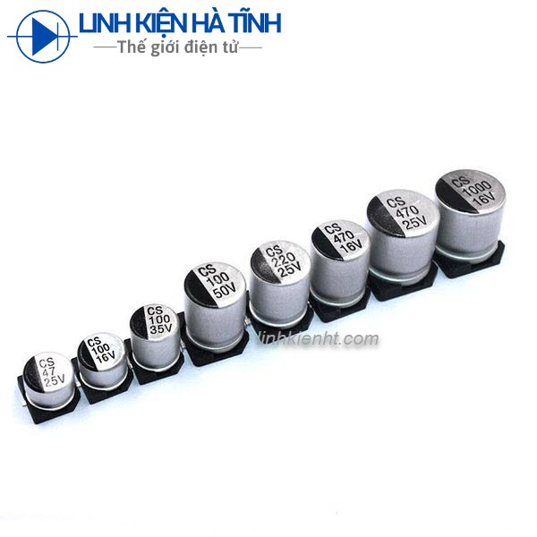 TỤ NHÔM 50V100UF 50V 100UF