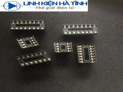 Đế ic các loại dip- 8P / dip-14P / dip-16P Đế ic các loại dip- 8P / dip-14P / dip-16P