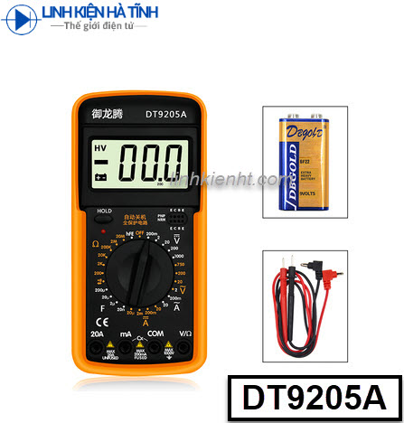 Đồng hồ VOM đồng hồ đo điện tử DT9205A 9205A 9205